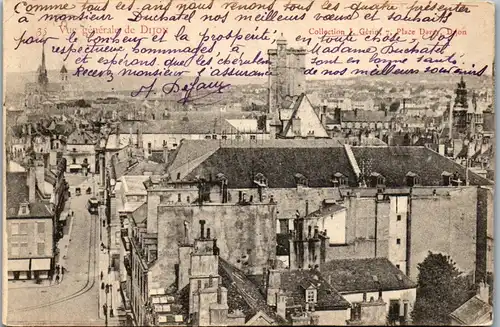 32924 - Frankreich - Dijon , Vue Generale - gelaufen 1905