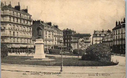 32926 - Frankreich - Dijon , Place Darcy - nicht gelaufen