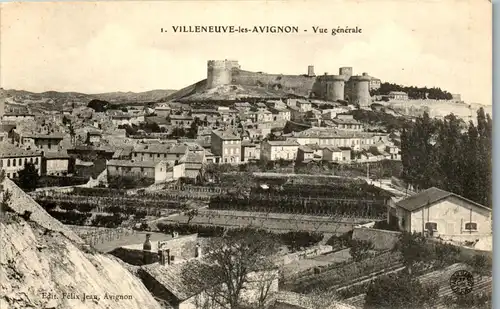 32942 - Frankreich - Villeneuve les Avignon , Vue generale - nicht gelaufen