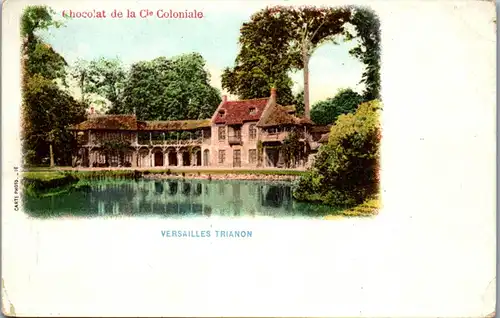 32957 - Frankreich - Versailles Trianon , Chocolat de la Cie Coloniale - nicht gelaufen