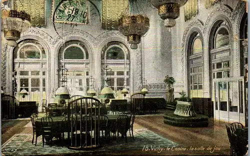 32959 - Frankreich - Vichy , Le Casino , La Salle de Jeu - gelaufen