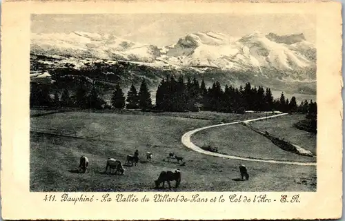32960 - Frankreich - Dauphine , La Vallee du Villard de Lans et le Col de l'Arc - gelaufen