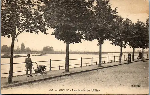 32966 - Frankreich - Vichy , Les bords de l'Allier - nicht gelaufen
