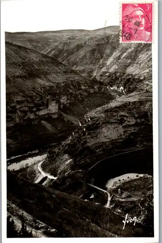 32967 - Frankreich - Saint chely du Tarn , Lozere , Les Gorges du Tarn - nicht gelaufen