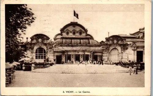 32970 - Frankreich - Vichy , Le Casino - gelaufen 1932