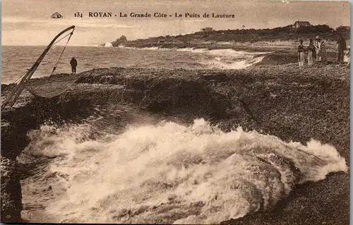32991 - Frankreich - Royan , La Grande Cote , Le Puits de Lauture - nicht gelaufen