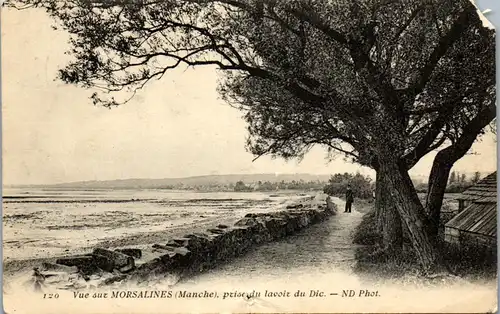 33006 - Frankreich - Morsalines , Manche , Prise du lavoir du Dic - gelaufen