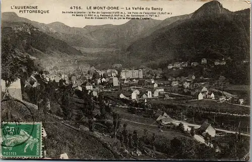 33009 - Frankreich - Le Mont Dore , La Vallee du Sancy - gelaufen