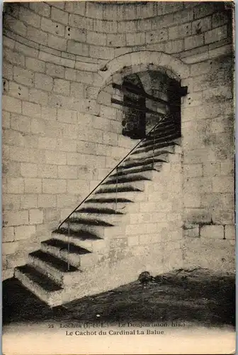 33032 - Frankreich - Loches , Le Donjon , Le Cachot du Cardinal la Balue - nicht gelaufen