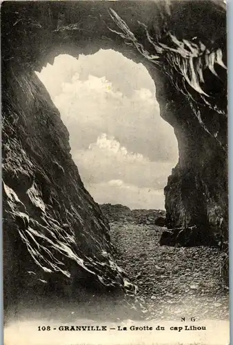 33039 - Frankreich - Granville , La Grotte du Cap Lihou - gelaufen