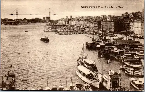 33075 - Frankreich - Marseille , Le vieux Port - nicht gelaufen