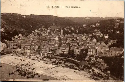 33115 - Frankreich - Yport , Vue generale - gelaufen 1929