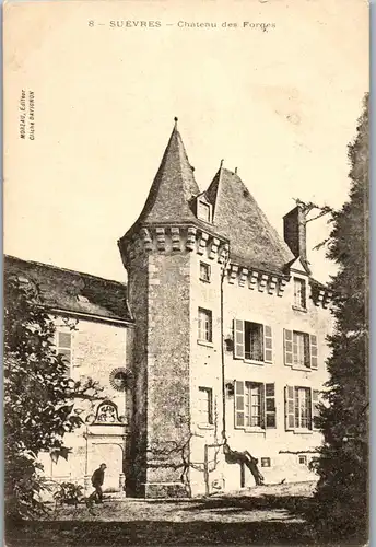 33133 - Frankreich - Suevres , Chateau des Forges - gelaufen 1906