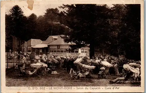 33159 - Frankreich - Le Mont Dore , Salon du Capucin , Cure d'Air - gelaufen