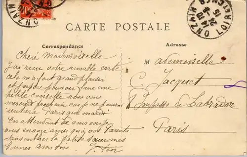 33166 - Frankreich - Chambord , Le Chateau - gelaufen 1915