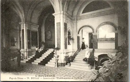 33216 - Frankreich - Royat , Auvergne , Puy de Dome , Interieur de l'Etablissement - nicht gelaufen