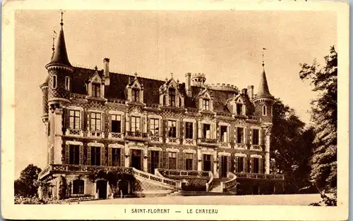 33252 - Frankreich - Saint Florent , Le Chateau - gelaufen