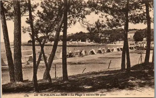 33253 - Frankreich - St. Palais dur Mer , La Plage a travers les pins - nicht gelaufen