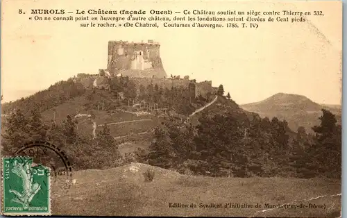 33269 - Frankreich - Murols , Le Chateau , Facade Ouest - gelaufen