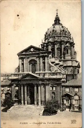 33275 - Frankreich - Paris , Chapelle du Val de Grace - gelaufen