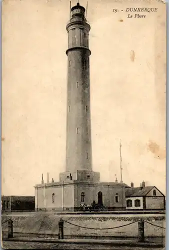 33313 - Frankreich - Dunkerque , Le Phare - gelaufen