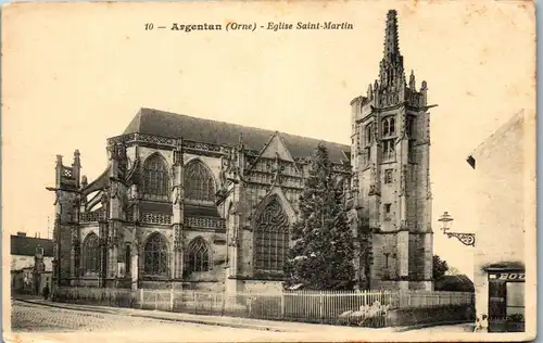 33316 - Frankreich - Argentan , Orne , Eglise Saint Martin  - gelaufen