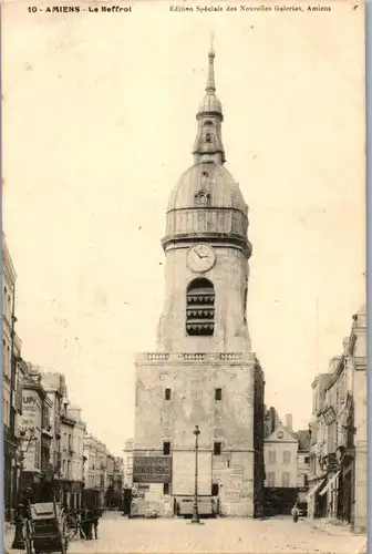 33318 - Frankreich - Amiens , Le Beffroi - gelaufen 1905