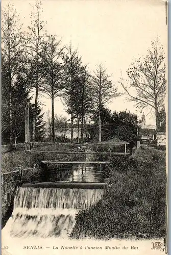 33350 - Frankreich - Senlis , La Nonette a l'ancien Moulin du Rot - gelaufen 1918