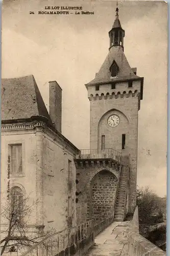 33367 - Frankreich - Rocamadour , Le Beffroi - gelaufen 1904
