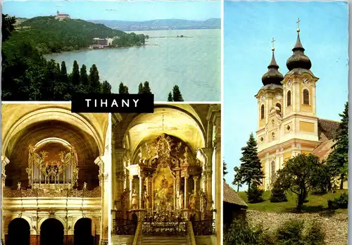 33382 - Ungarn - Tihany , Abteikirche - gelaufen 1978