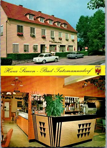 33386 - Burgenland - Bad Tatzmannsdorf , Haus Simon , Auto , Jaguar - gelaufen