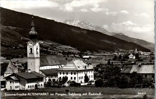 33405 - Salzburg - Altenmarkt im Pongau , Salzburg mit Radstadt - gelaufen 1963