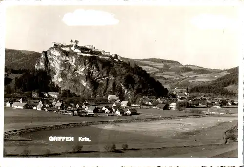 33415 - Kärnten - Griffen , Panorama - gelaufen 1957
