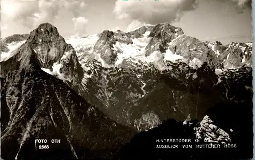 33416 - Oberösterreich - Hinterstoder , Ausblick vom Hutterer Höss - gelaufen 1965