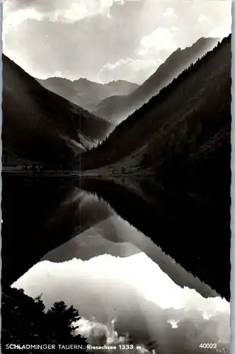 33418 - Steiermark - Schladming , Schladminger Tauern , Riesachsee - gelaufen 1967