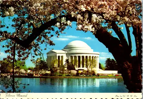 33487 - USA - Washington D. C. , Jefferson Memorial - gelaufen