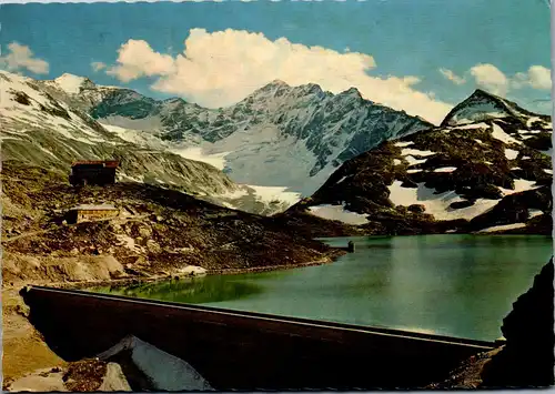 33489 - Salzburg - Seilbahn Enzingerboden zum Weißsee mit Kraftwerksperre , Rudolfshütte , Johannisberg , Eiskögele - gelaufen 1976