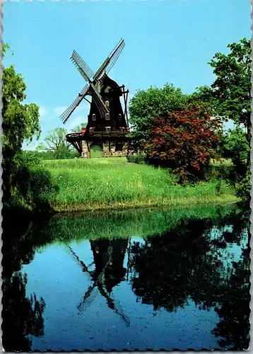 33500 - Schweden - Malmö , Slottsmöllan , Windmühle - gelaufen 1972