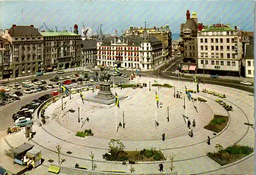 33501 - Schweden - Malmö , Stortorget - gelaufen