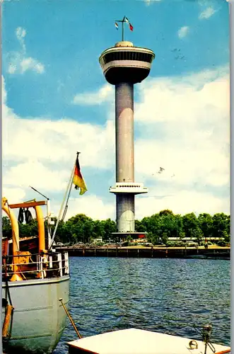 33502 - Niederlande - Rotterdam , Euromast - gelaufen 1963
