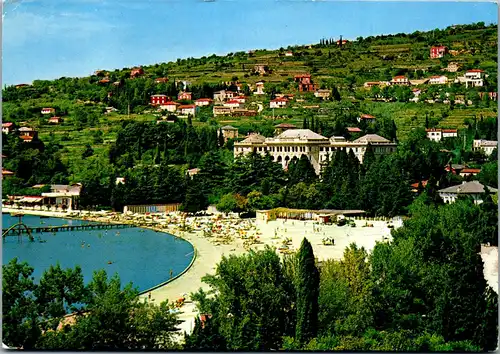 33510 - Slowenien - Portoroz , Panorama - gelaufen 1967