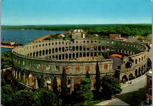 33511 - Kroatien - Pula , Arena - gelaufen 1969