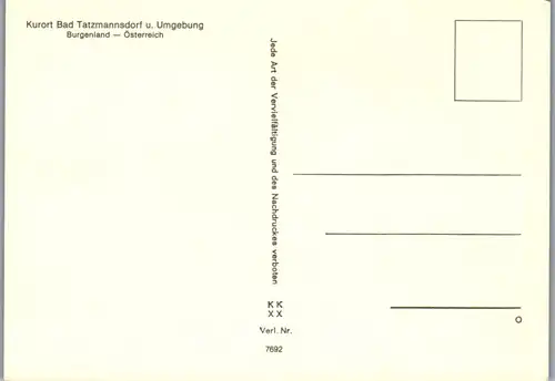 33523 - Burgenland - Bad Tatzmannsdorf und Umgebung - nicht gelaufen