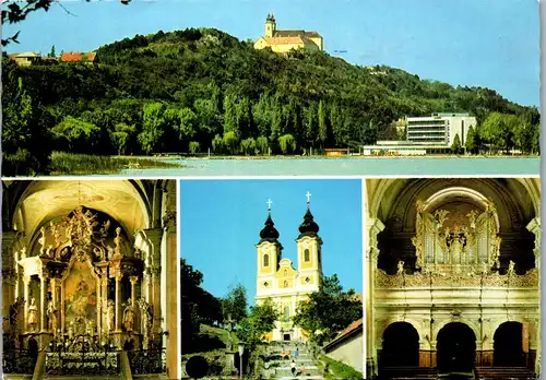 33527 - Ungarn - Tihany , Mehrbildkarte - gelaufen 1979