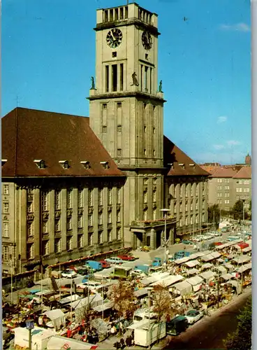 33537 - Deutschland - Berlin , Markt , Rathaus , Schöneberg , John F. Kennedy Platz - gelaufen 1979