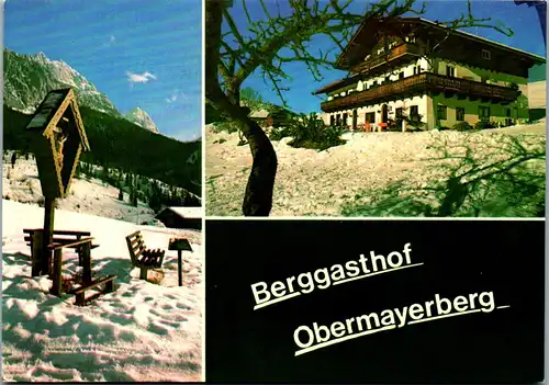 33538 - Salzburg - Lofer , Berggasthof Obermayerberg , M. Lohfeyer - gelaufen 1978