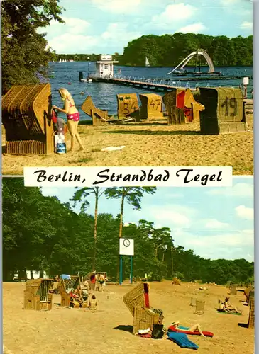 33601 - Deutschland - Berlin , Strandbad Tegel - gelaufen 1982