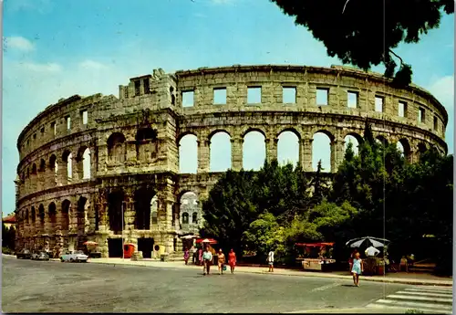 33626 - Kroatien - Pula , Arena - gelaufen 1968