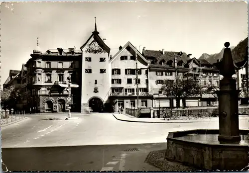 33629 - Schweiz - Chur , Obertor - gelaufen 1959
