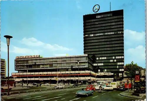 33661 - Deutschland - Berlin , Europa Center , Mercedes , Air France - gelaufen 1970